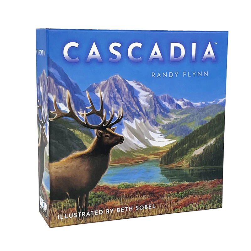 Board Game Catan - カスカディア ボードゲーム LANDMARKS 英語チェス盤セット 学びやすい クイックゲーム