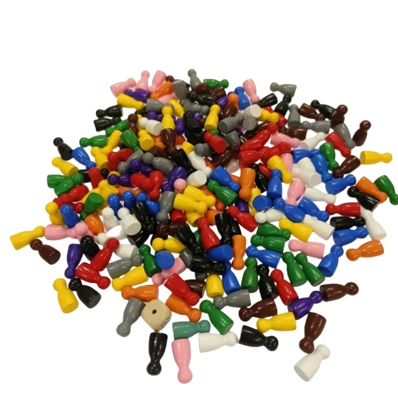 100 個のカラフルな木製チェスマーカー 24x12mm ボ - Board Game Catan のレビューと価格