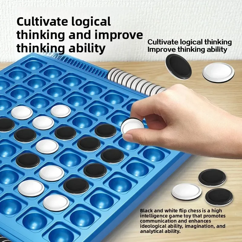2人用の双面フリップボード戦略ゲーム。論理的思考力を養うため - Strategy Board Game のレビューと価格