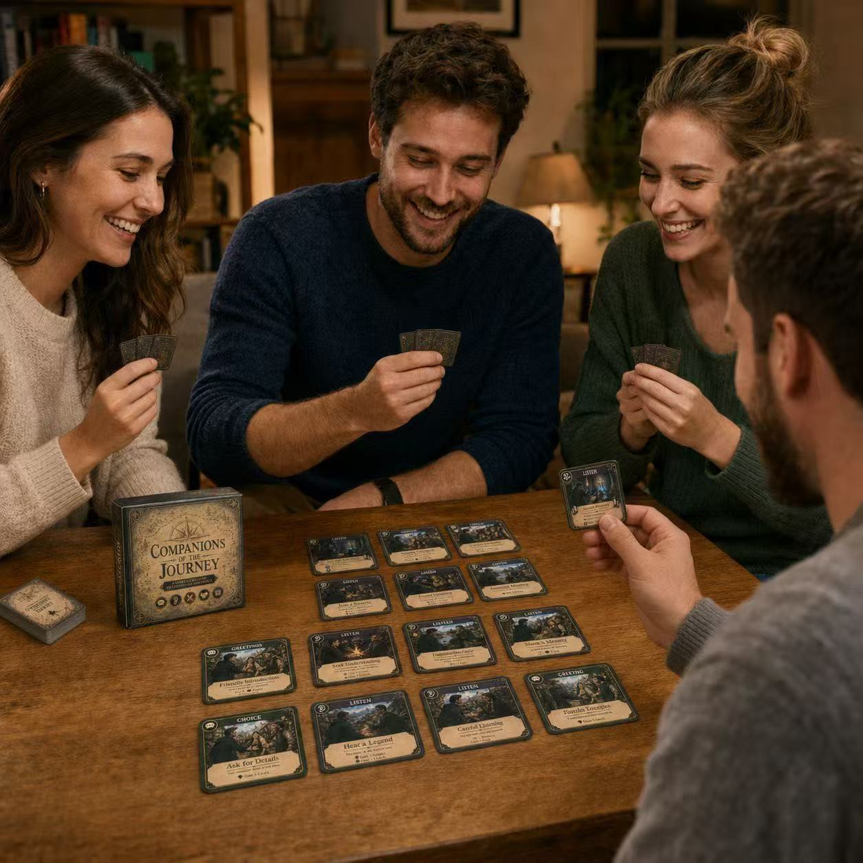 旅の仲間たちと語り合うためのストーリーテリングカードゲーム、 - Board Game Catan のレビューと価格