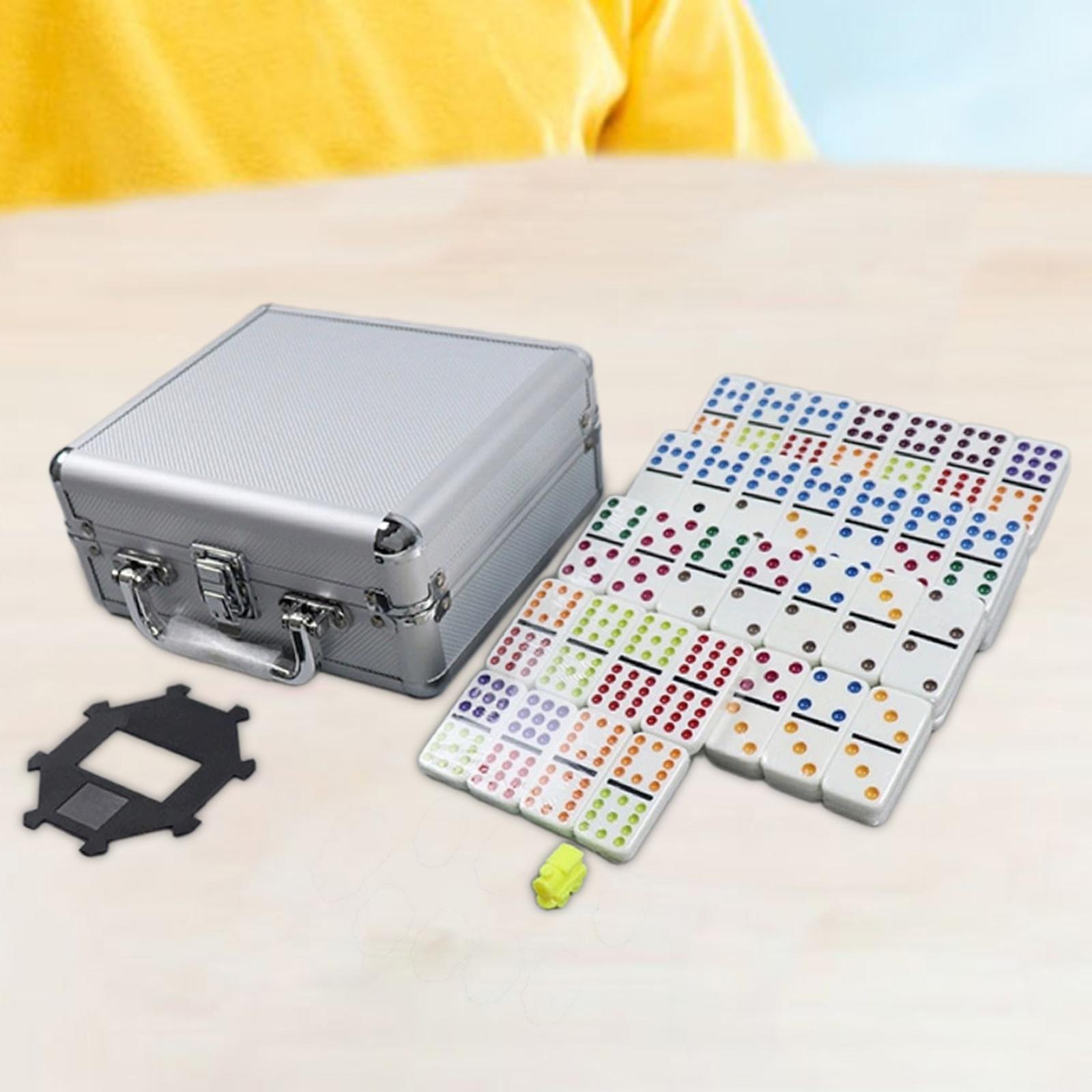 ダブルドミノ9のトリックゲームセット。91ピースの計算パズル - Strategy Board Game のレビューと価格
